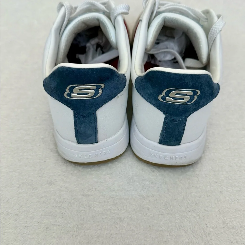 Skechers Zinger Retro Rockers Sneakers White Red Navy Size 8.5